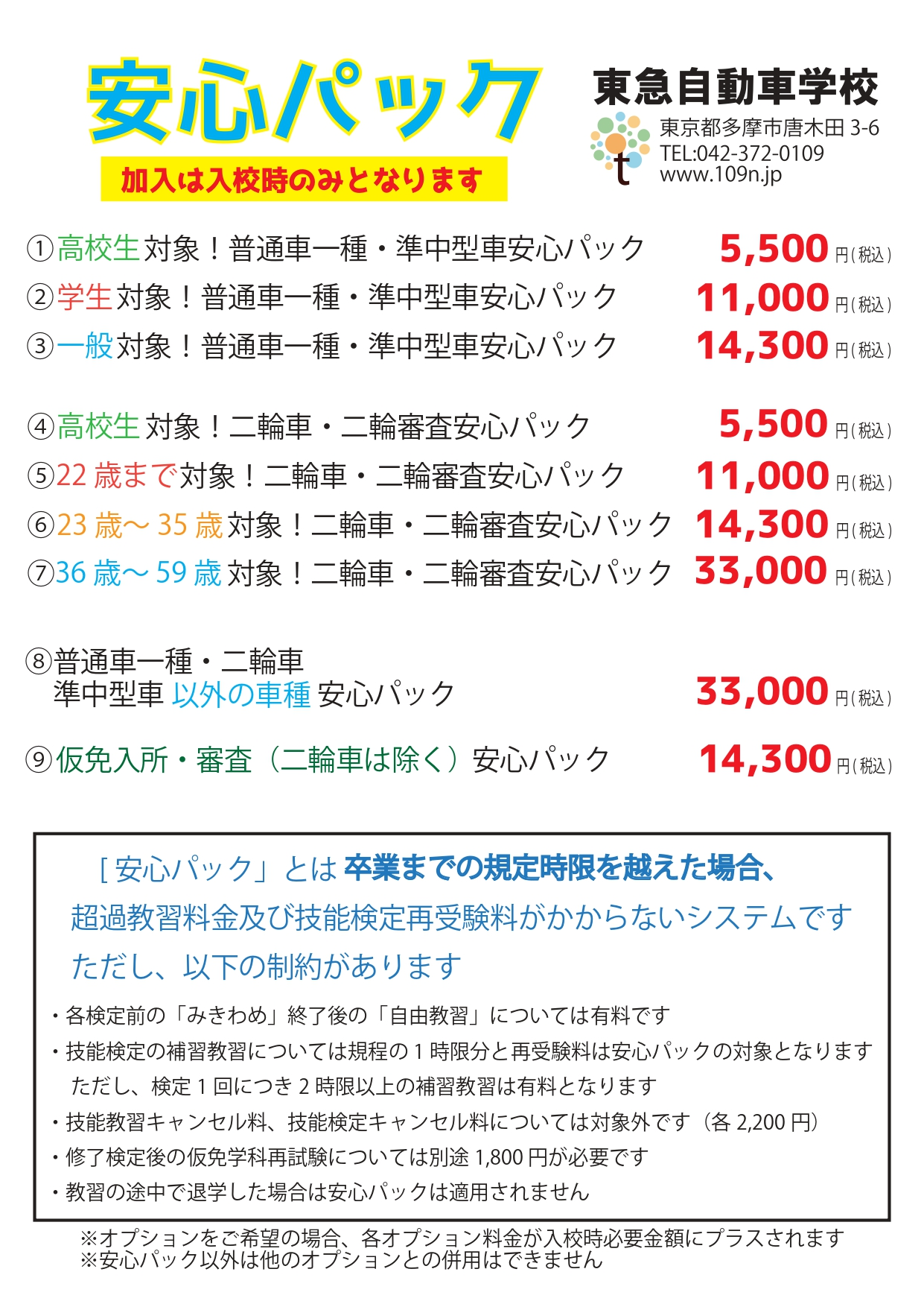 安心パック
